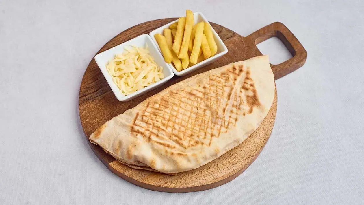 Kebab with Fries
