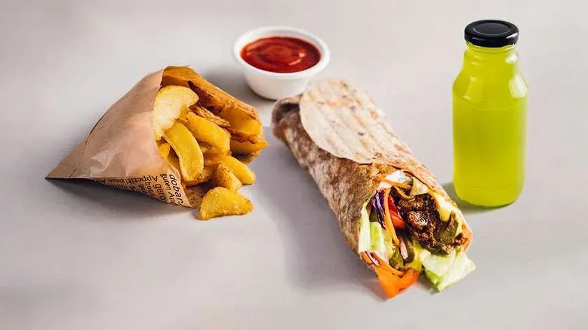 Vegan Pastrami Wrap Set