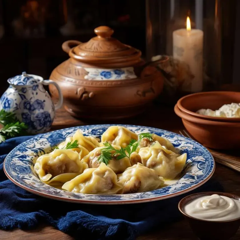 Pierogi with Liver and Potatoes