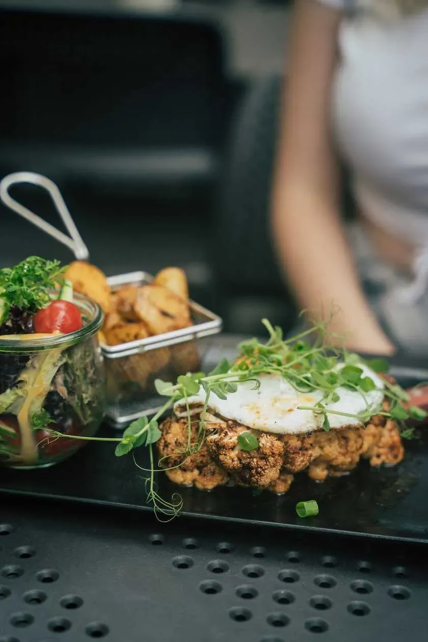 Sous Vides Cauliflower Steak
