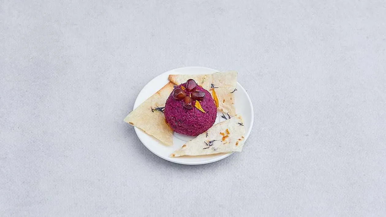 Pkhali with Beetroot