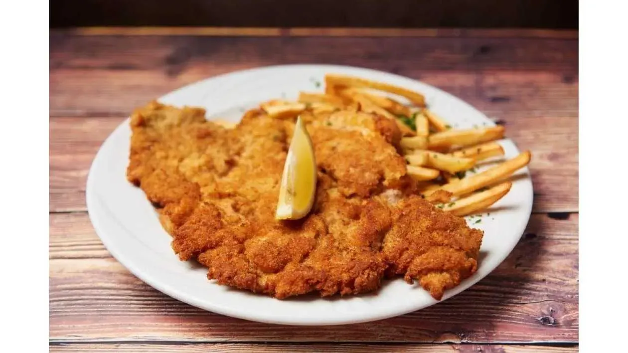 XL pork loin schnitzel