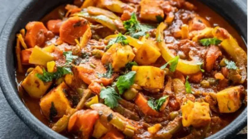 Vegetable jalfrizi
