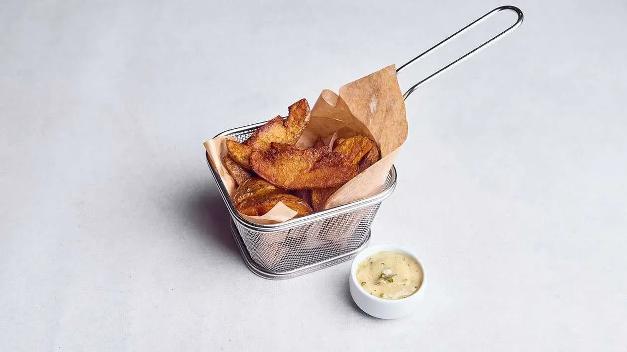 Baked Potatoes with Aioli