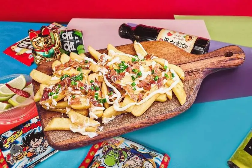 Bacon Cheese fries