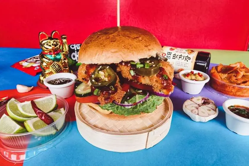 Red Delhi Burger