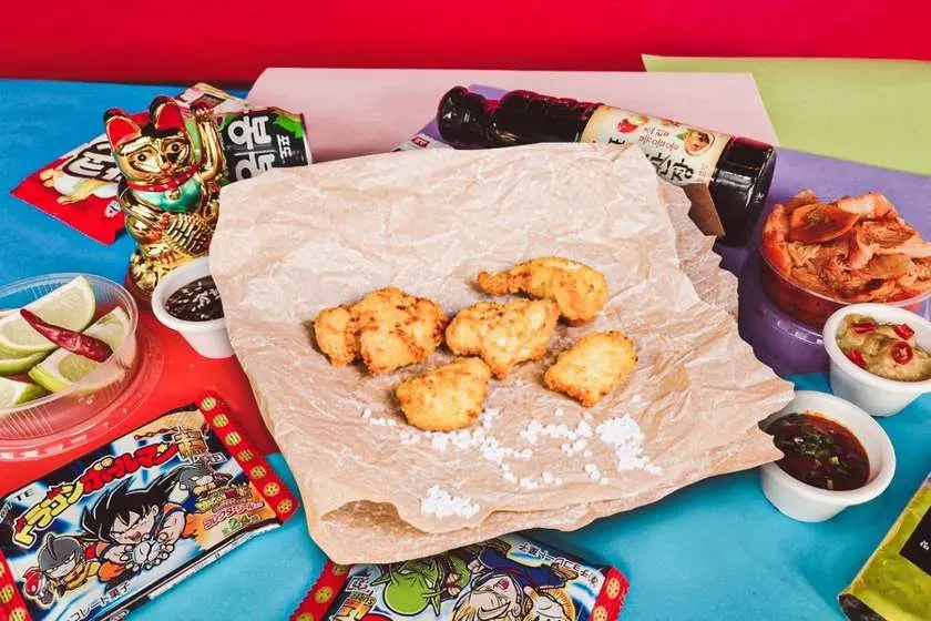 Vegan nuggets + sos