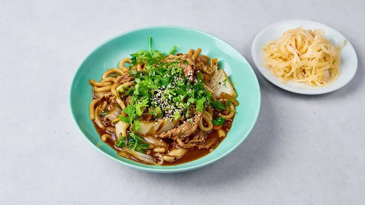 Udon with Beef