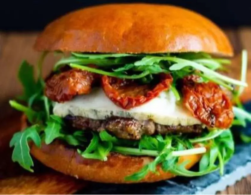 Blue Cheese Burger.