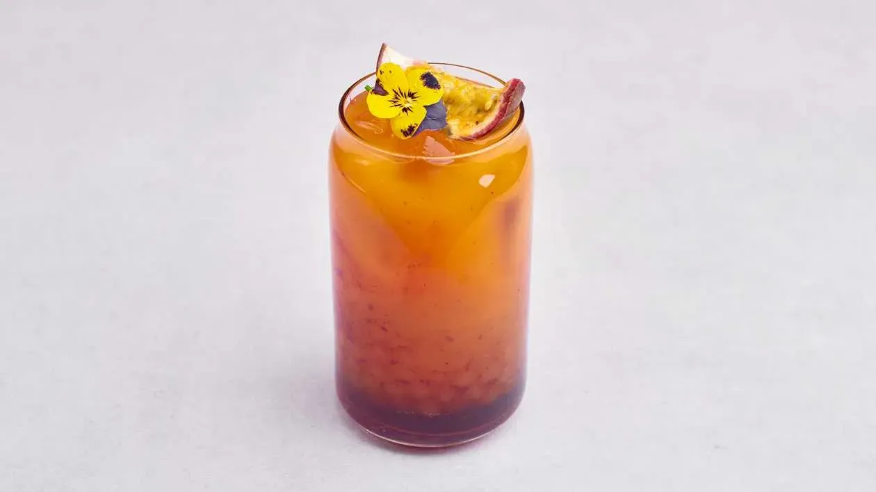Bubble Tea Mango and Passion Fruit