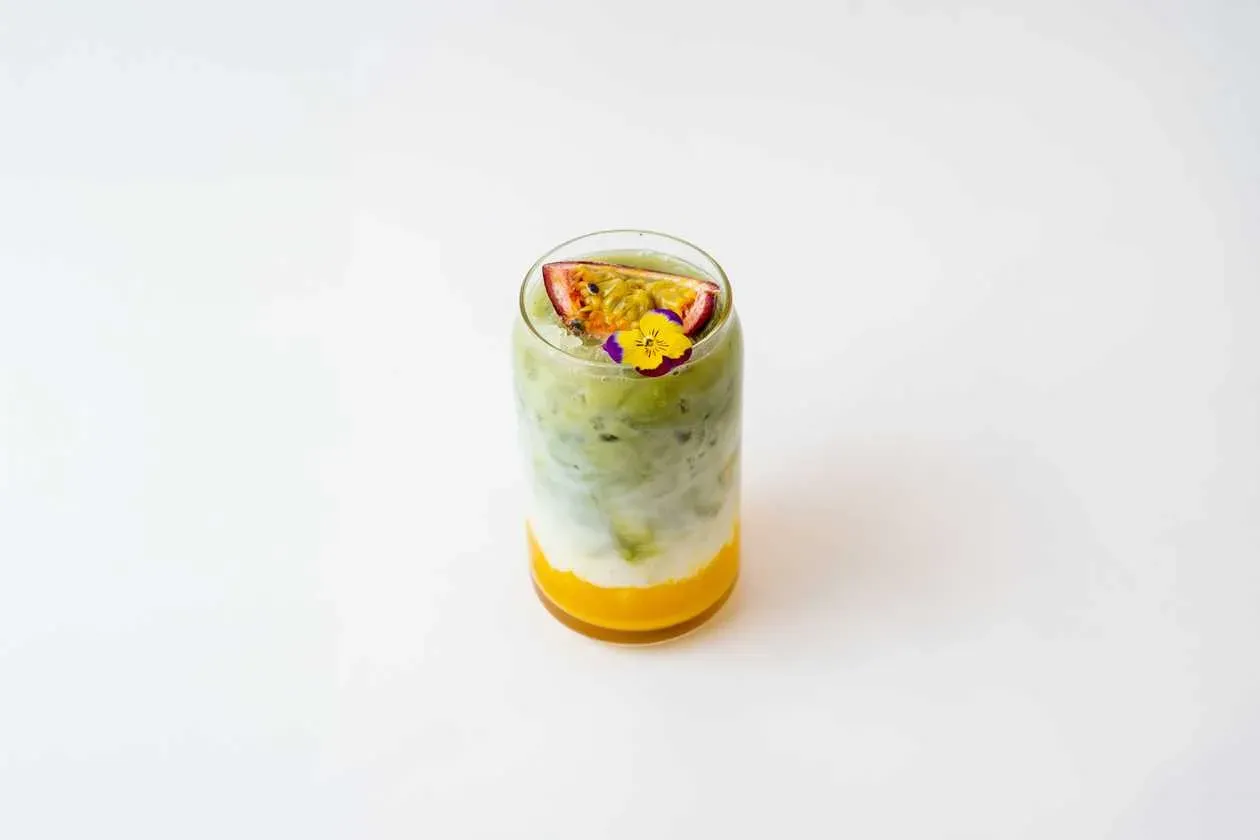 Mango Matcha Latte