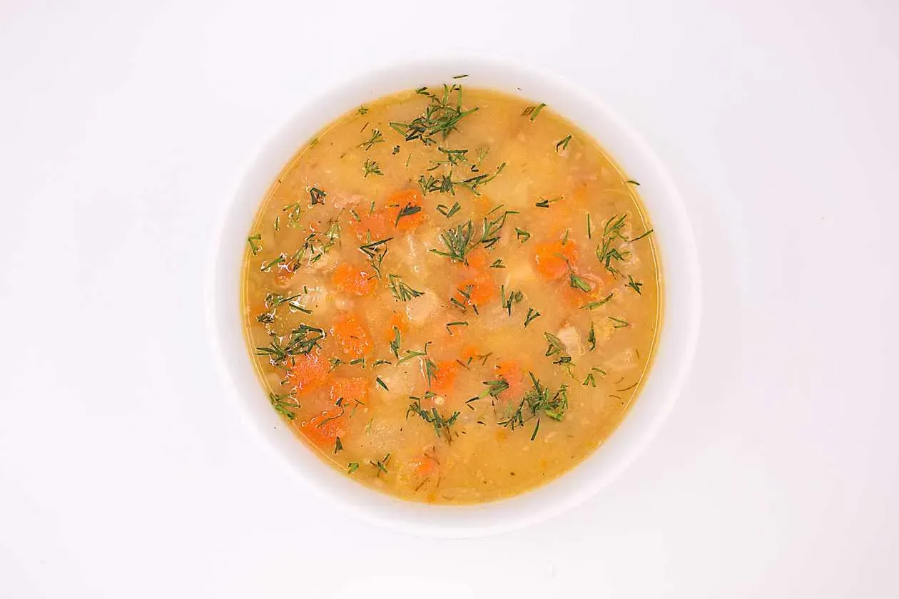 Pea soup