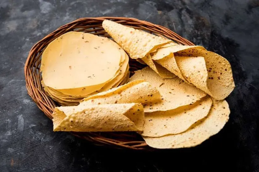 Roasted Papad