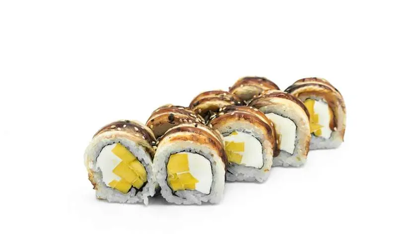 Rolka №9 mango i węgorz