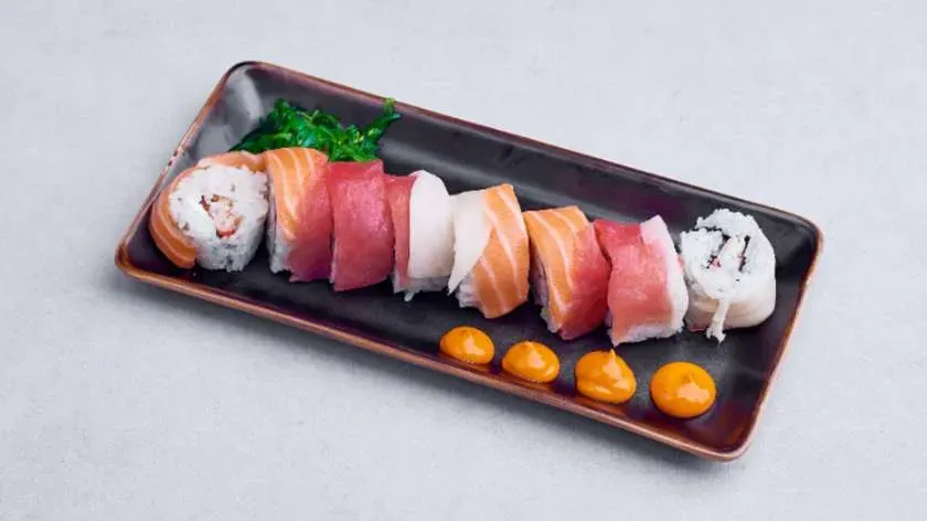 Rainbow roll