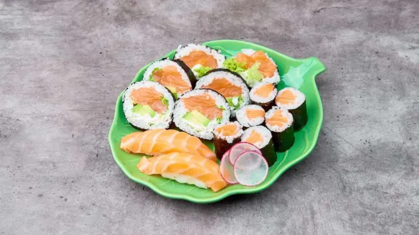 Set "Salmon" 14 szt (dla 1 osoby)