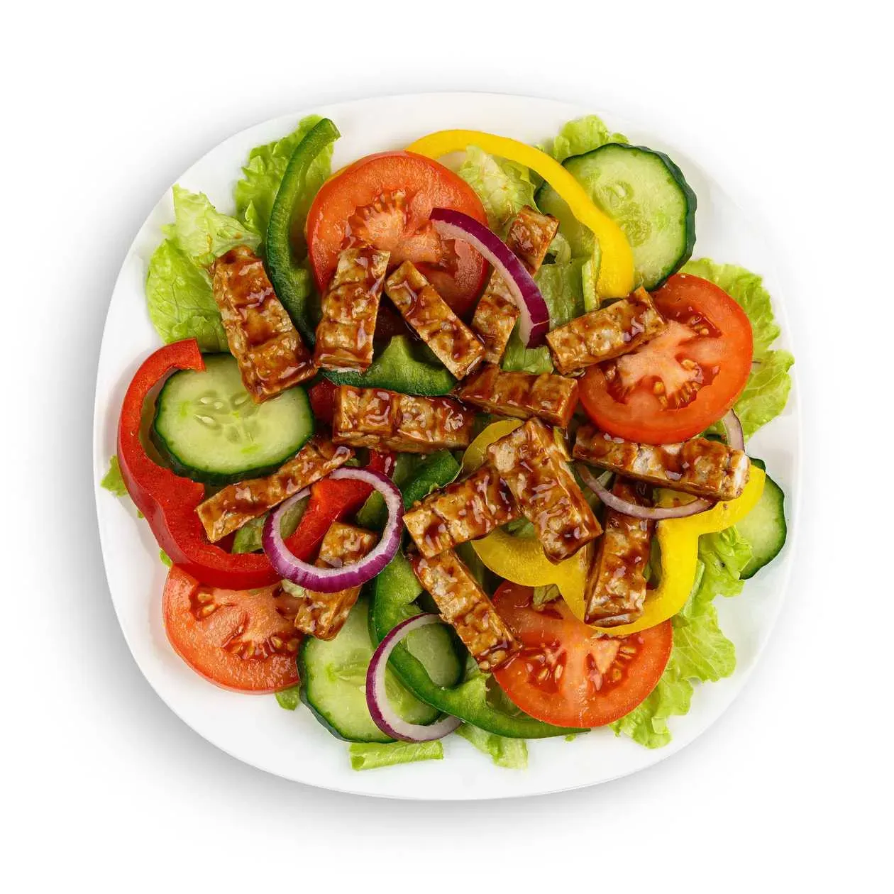 Salad BBQ Ribs Set