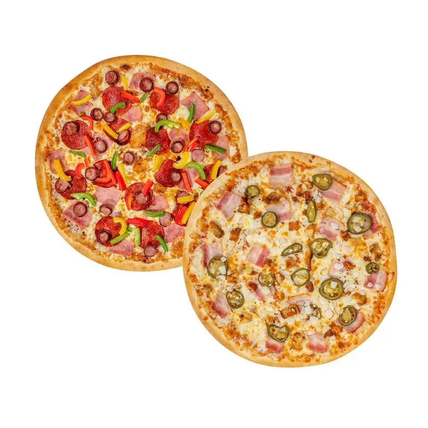 SUPER DUO Premium: 2 x Pizza XXL - 42.95/pc.