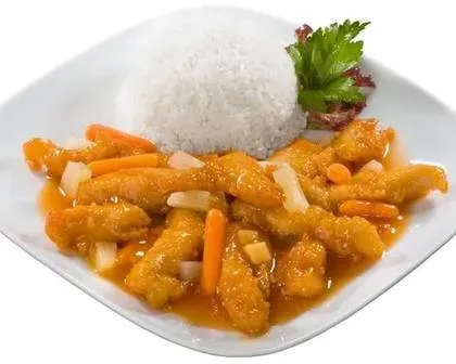 19. Double Breaded Chicken in Sweet and Sour Sauce
