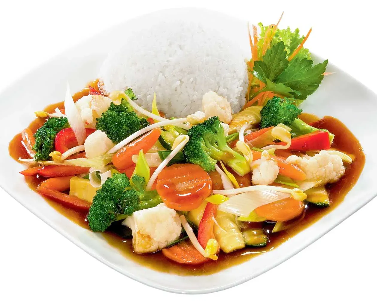 10. Wok Cooked Vegetables (vege)