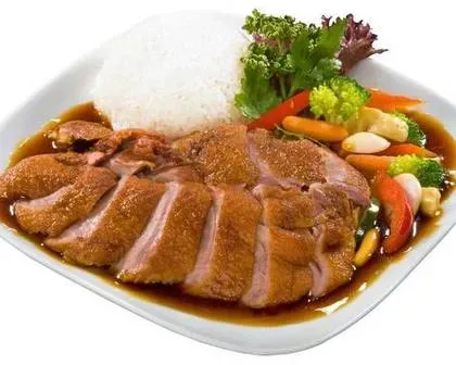 51. Duck "Dancing on a Hot Platter"