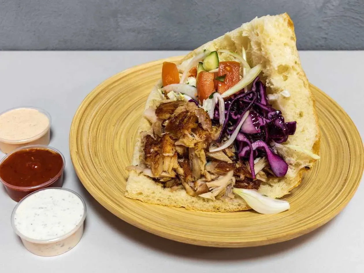 Kebab with Meat