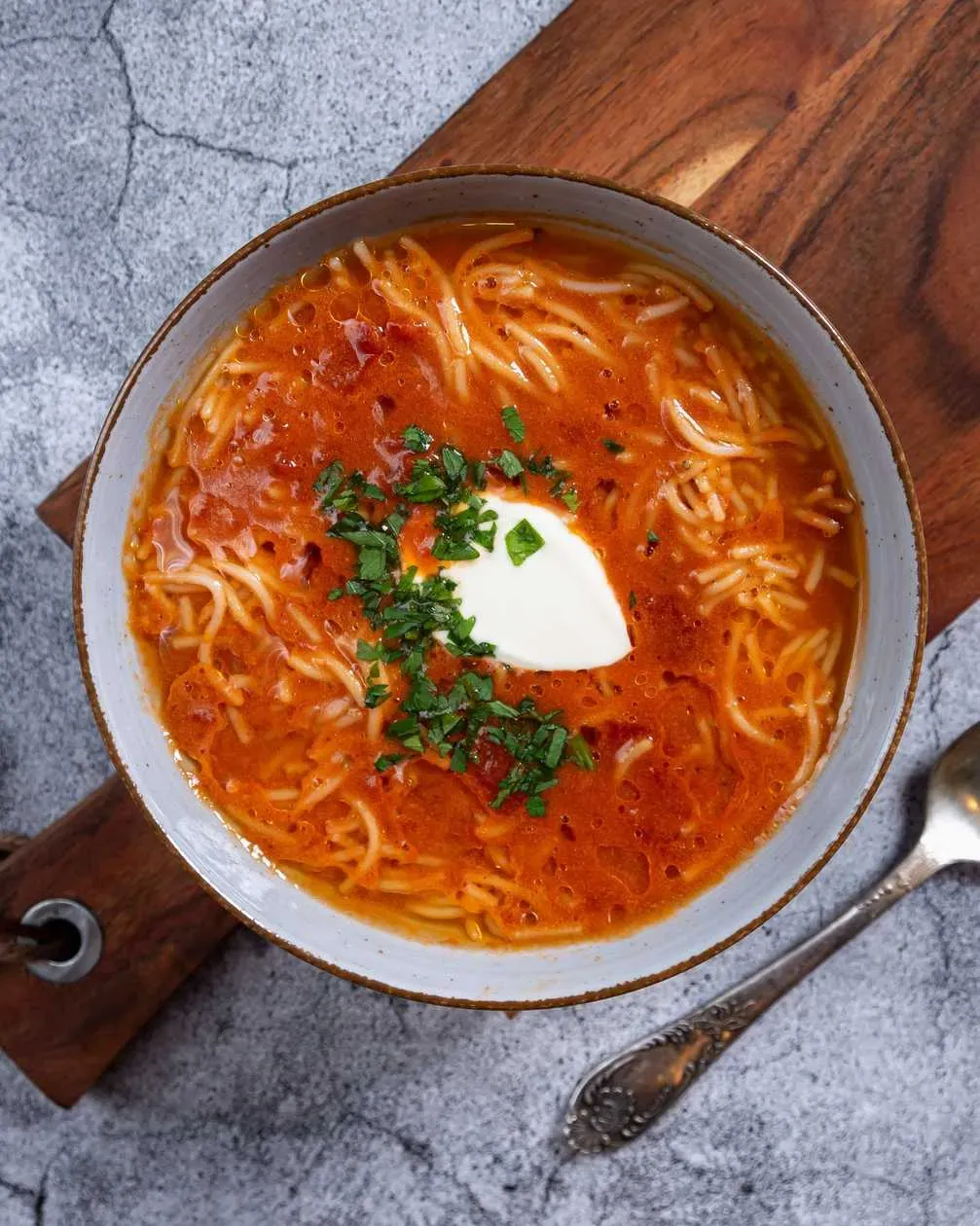 Tomato Soup with Rice