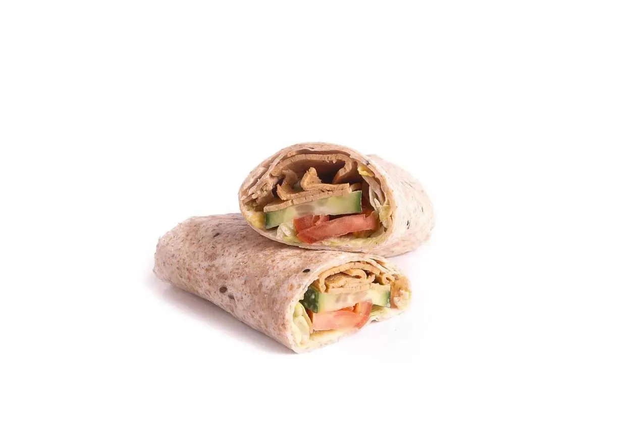 Wrap wegański z qurczakiem