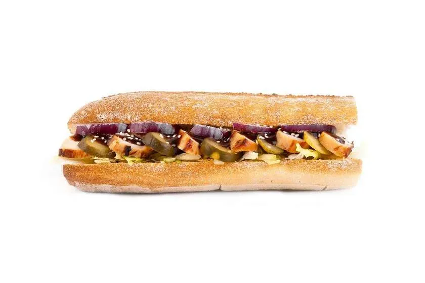 Bagietka z kurczakiem teriyaki