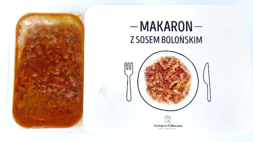 Makaron z sosem bolońskim