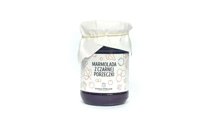 Marmolada z czarnej porzeczki