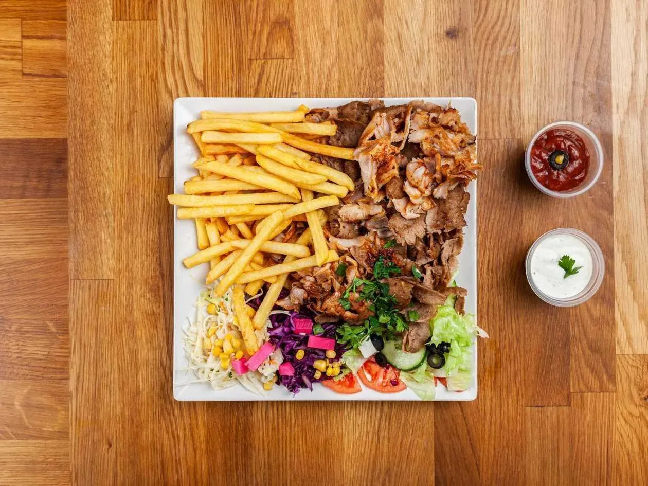 Plate with Beef