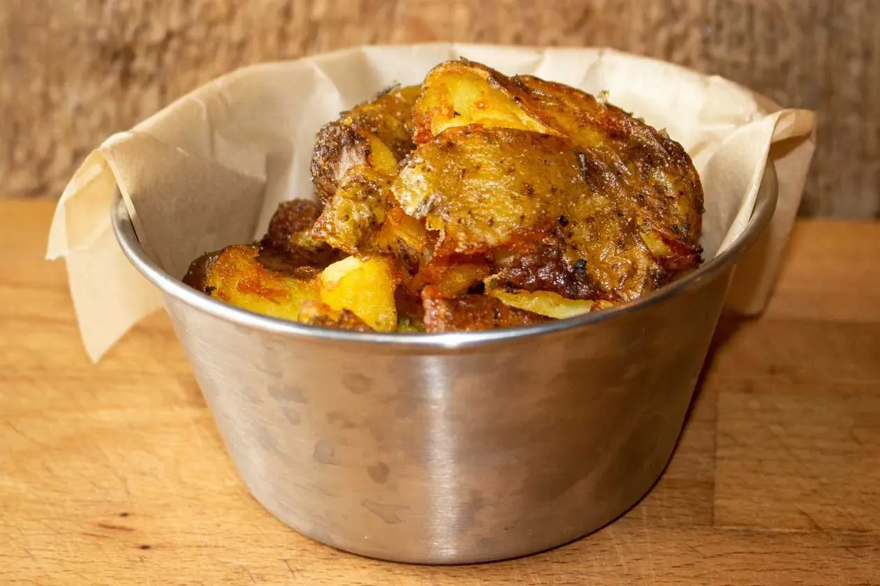 ”Smashed” Baby Potatoes