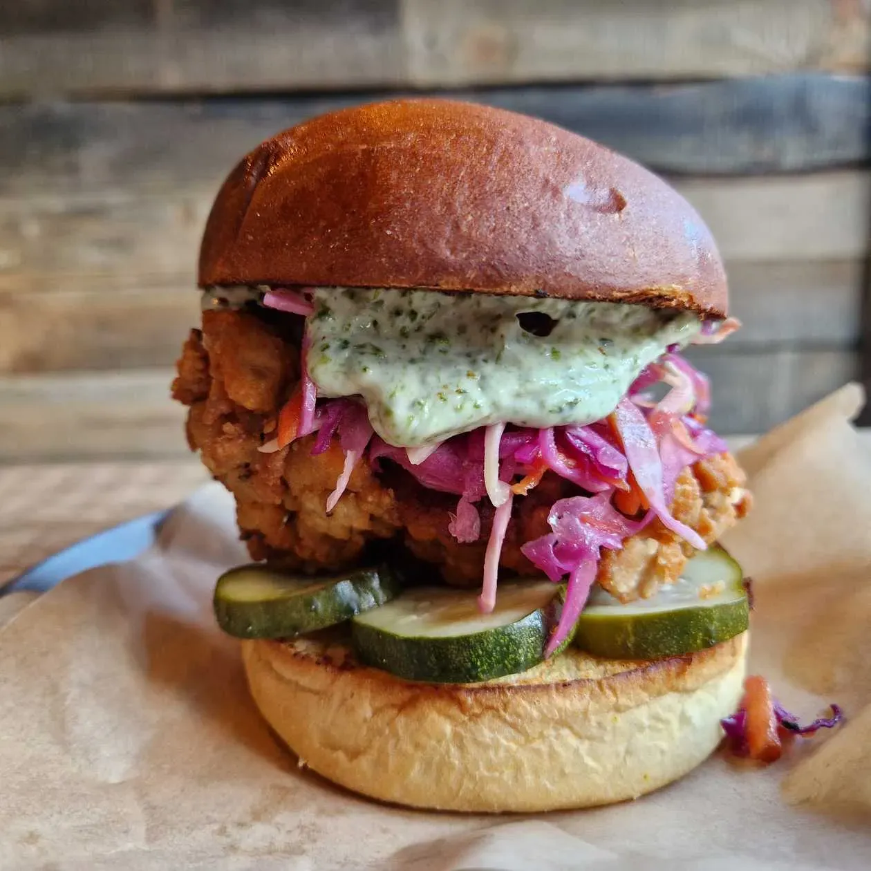 Chicken burger