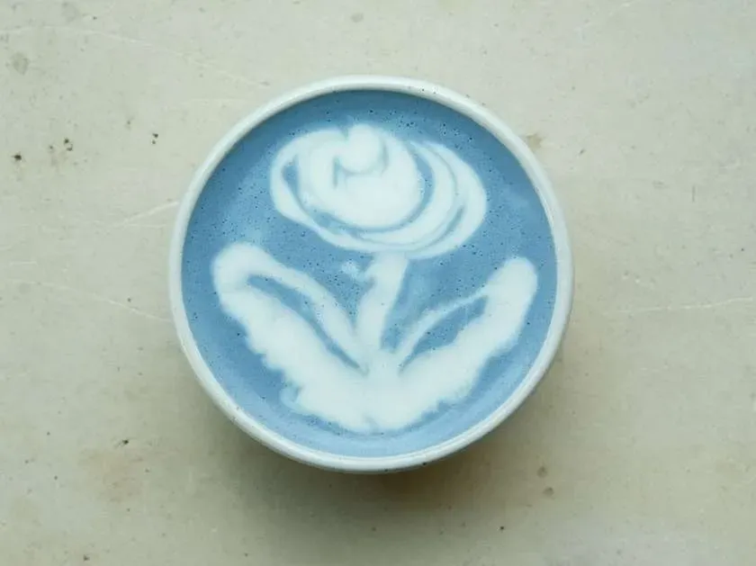 Niebeska Matcha - Latte