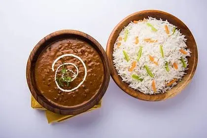 Dal makhni +ryż basmati