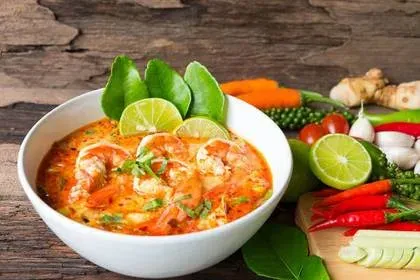 Tom yum soup
