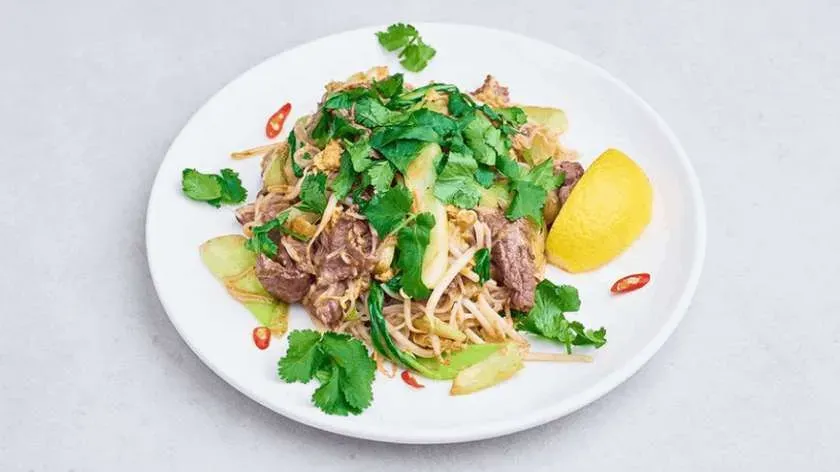 Bun curry noodles