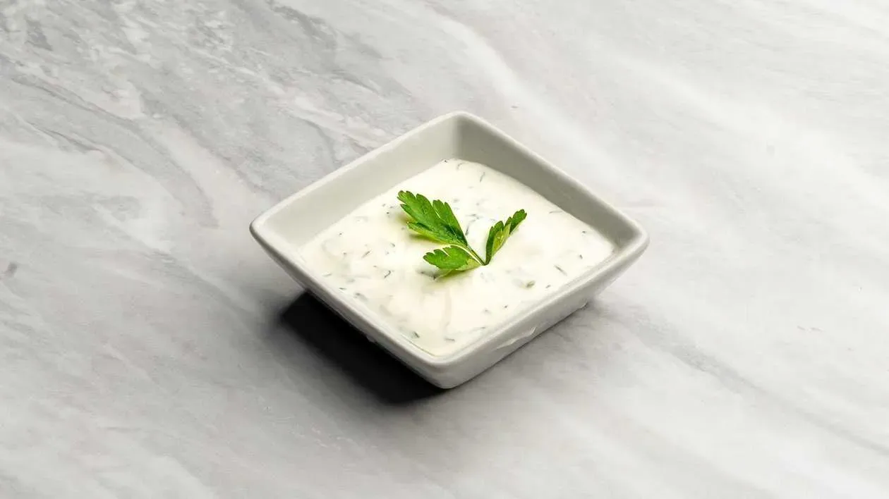 CREAM AND HERBAL SAUCE