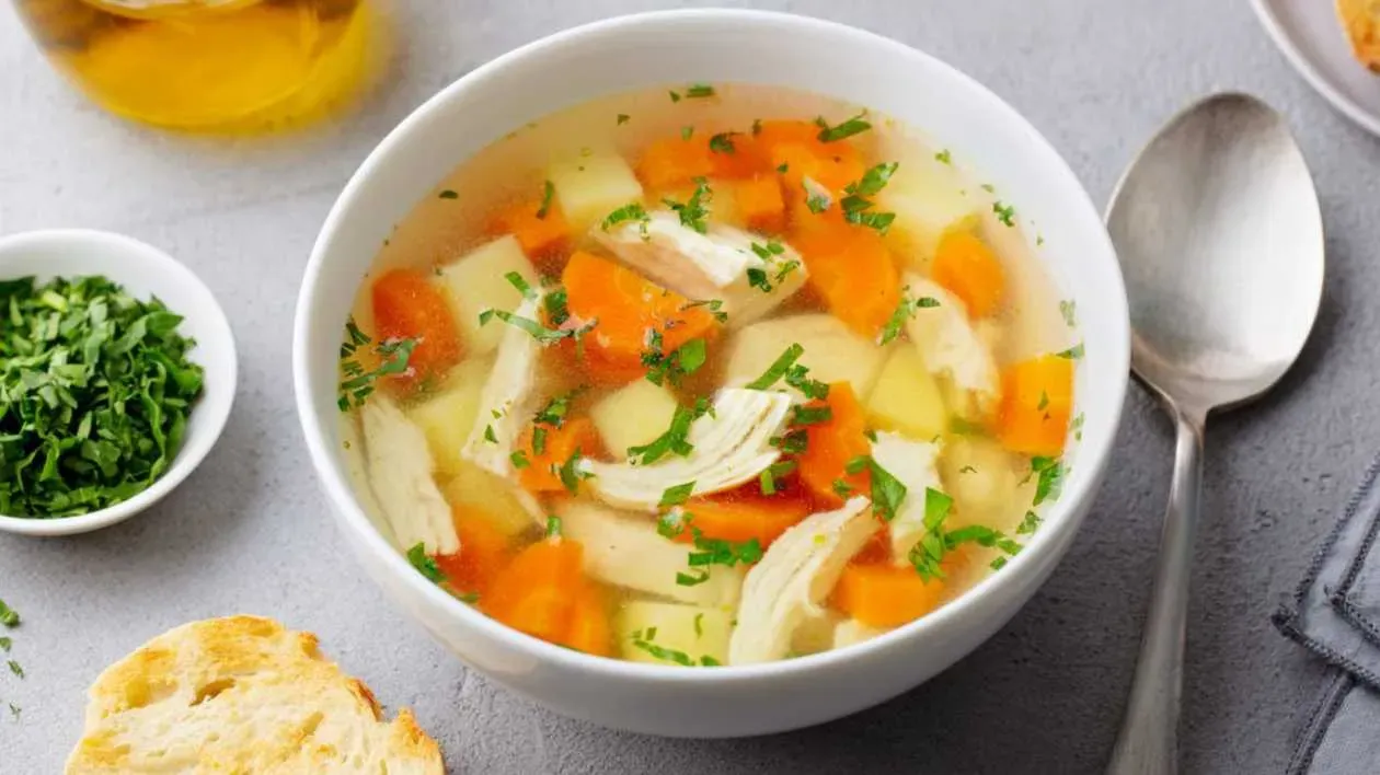 Chicken Noodle Broth