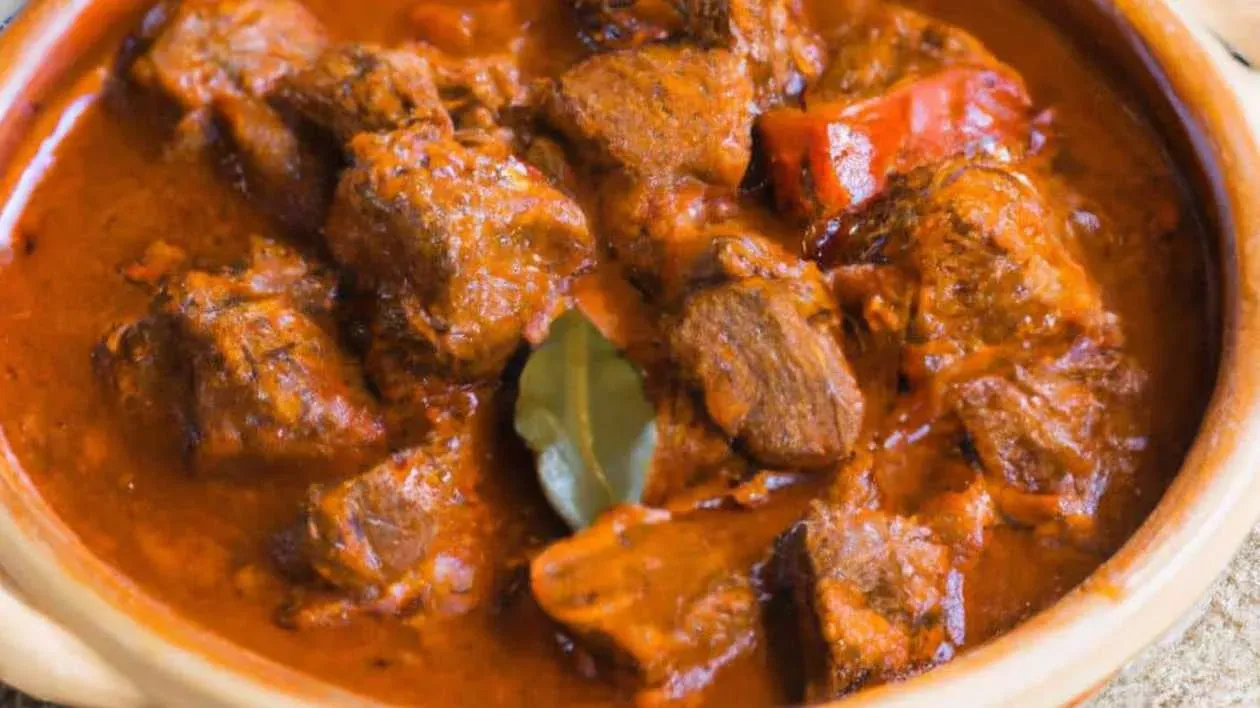 Hungarian Goulash with Silesian Dumplings