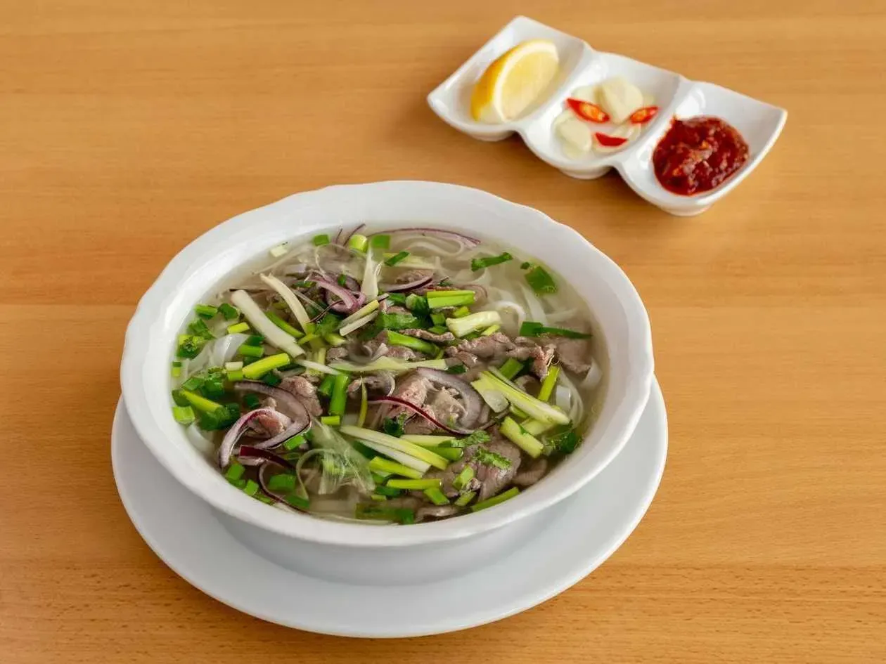 Pho with Fried Beef