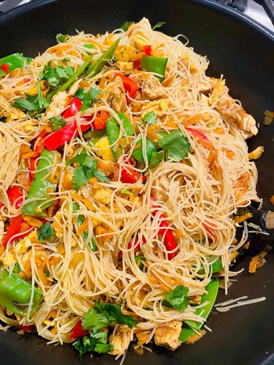 Egg Lega Rice Noodles