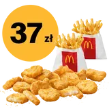 McNuggets 20 szt. + 2x małe frytki