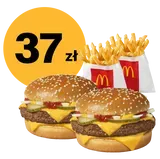 2x McRoyal + 2 x małe frytki