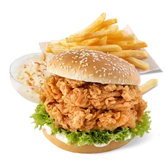 Zinger Burger Podwójny Menu