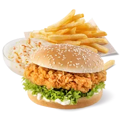 Zinger Burger Menu