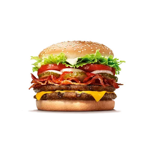 Double Bacon & Cheese Whopper