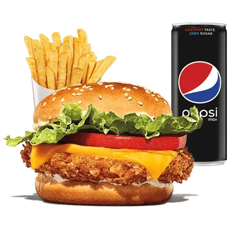 Cheese Crispy Chicken Zestaw