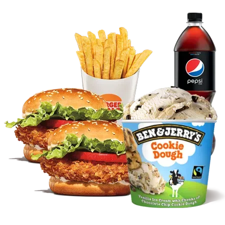 B&J Deals Crispy Chicken dla dwojga